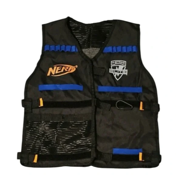 Nerf Black and Blue Tactical Vest NERF Tactical Vest NWOT - Picture 4 of 6